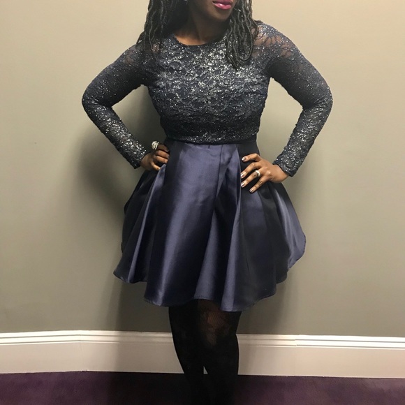 2 Piece Sparkly Dress